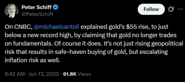 Плотная камера Tether Gold (XAUT) взлетает, когда золото достигает рекордных максимумов в 2025 году