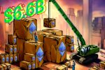Битмин достигает 6,6 млрд долларов в Eth Holdings, так как акции упали на 14%