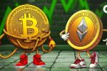Доминирование биткоина упало ниже 60% из-за усиления спекуляций вокруг альткоинов