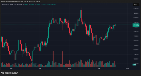 Трейдеры прогнозируют тест исторического максимума при условии закрепления биткоина выше $118 000 Трейдеры прогнозируют тест исторического максимума при условии закрепления биткоина выше $118 000