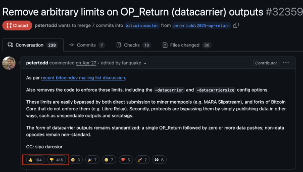 «Эти Fiat Arguments, касающиеся op_return, нужно идти» – Джимми Сонг «Эти Fiat Arguments, касающиеся op_return, нужно идти» – Джимми Сонг