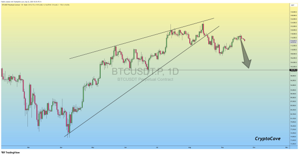 Что будет с биткоином после обвала до $112 000: прогнозы