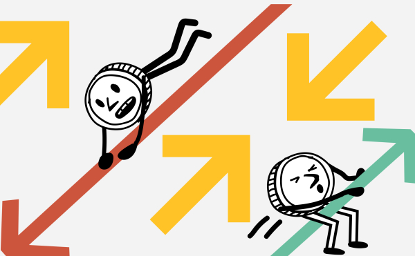 Курс биткоина взлетел на $5 тыс. и обвалился обратно. Что произошло