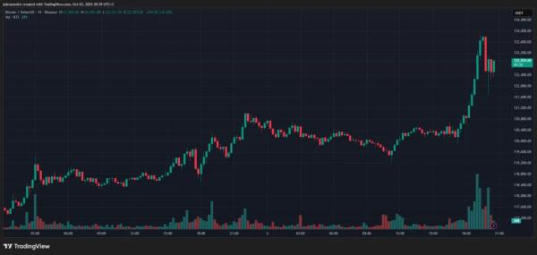 Биткоин протестировал $123 000, но аналитики напомнили о рисках