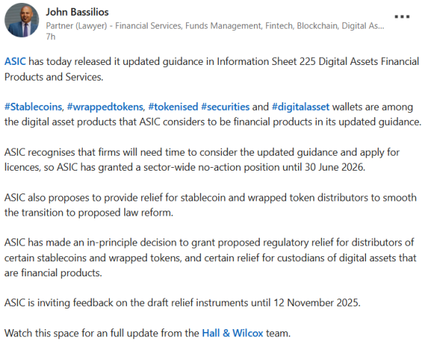 Правила криптовалют в Австралии получили некоторую ясность под новым руководством